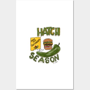 Hatch Chile Season! Posters and Art